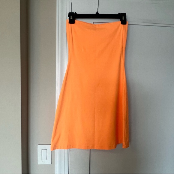 Susana Monaco Orange Tube Mini Dress - Picture 2 of 4